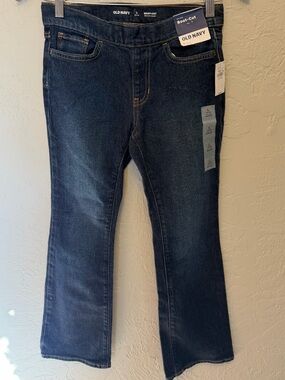 Old Navy Bootcut Jeans Girls Size L 10 12 Medium Wash Denim